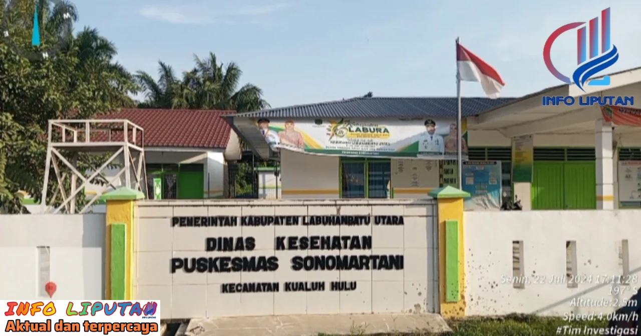 Diduga Lecehkan Bendera Merah Putih,Puskesmas Sonomartani Kibarkan Bendera Robek,Kapus Enggan Beri Pernyataan