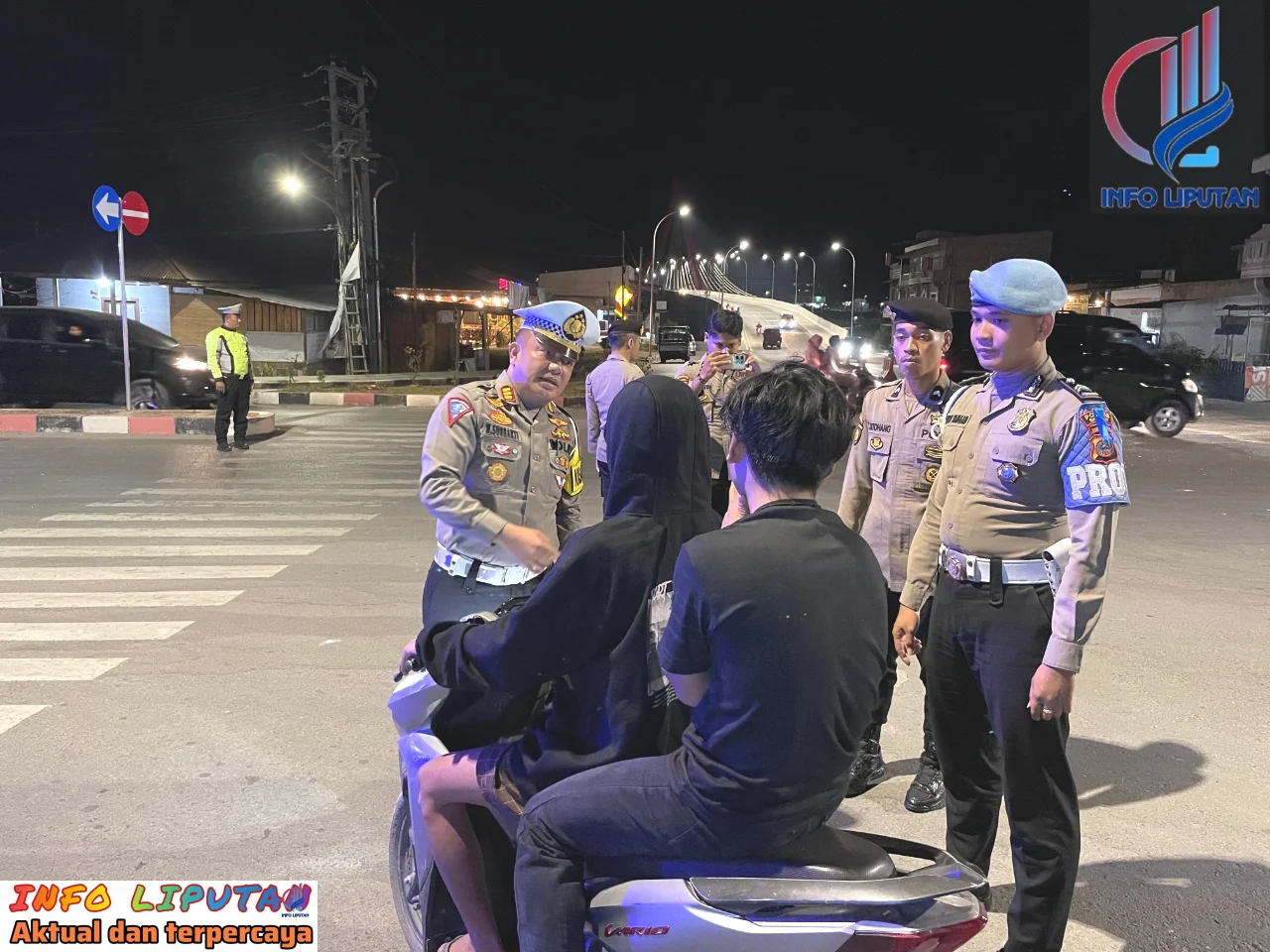 Kasat Lantas Polres Samosir Sukses Ciptakan Malam Minggu Aman serta Cipta Kondisi Jelang Ibadah Minggu Gereja