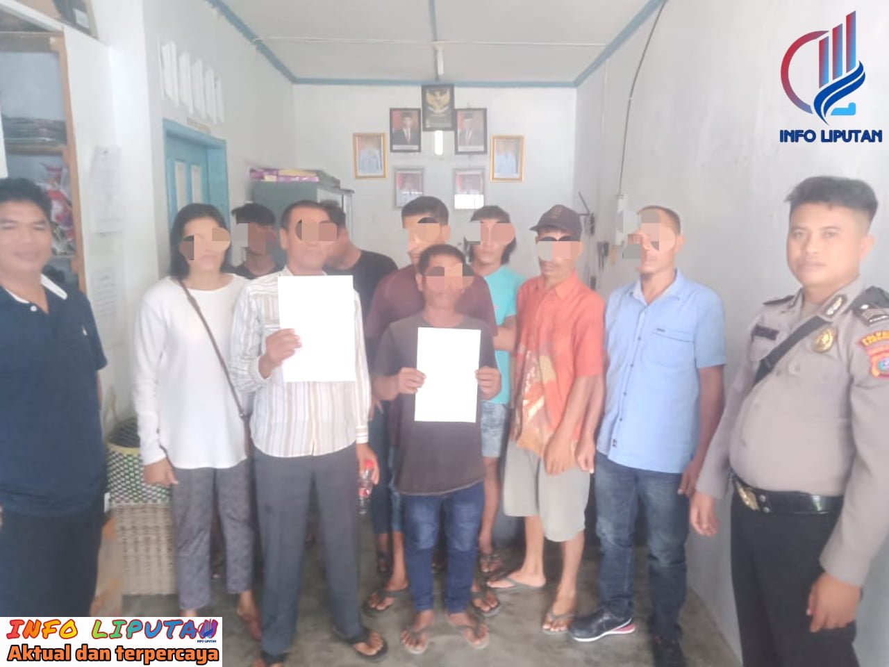 Kebutuhan Tambul Minum Tuak, Bhabinkamtibmas Polsek Onanrunggu Memediasi Pelaku Pencurian Ayam