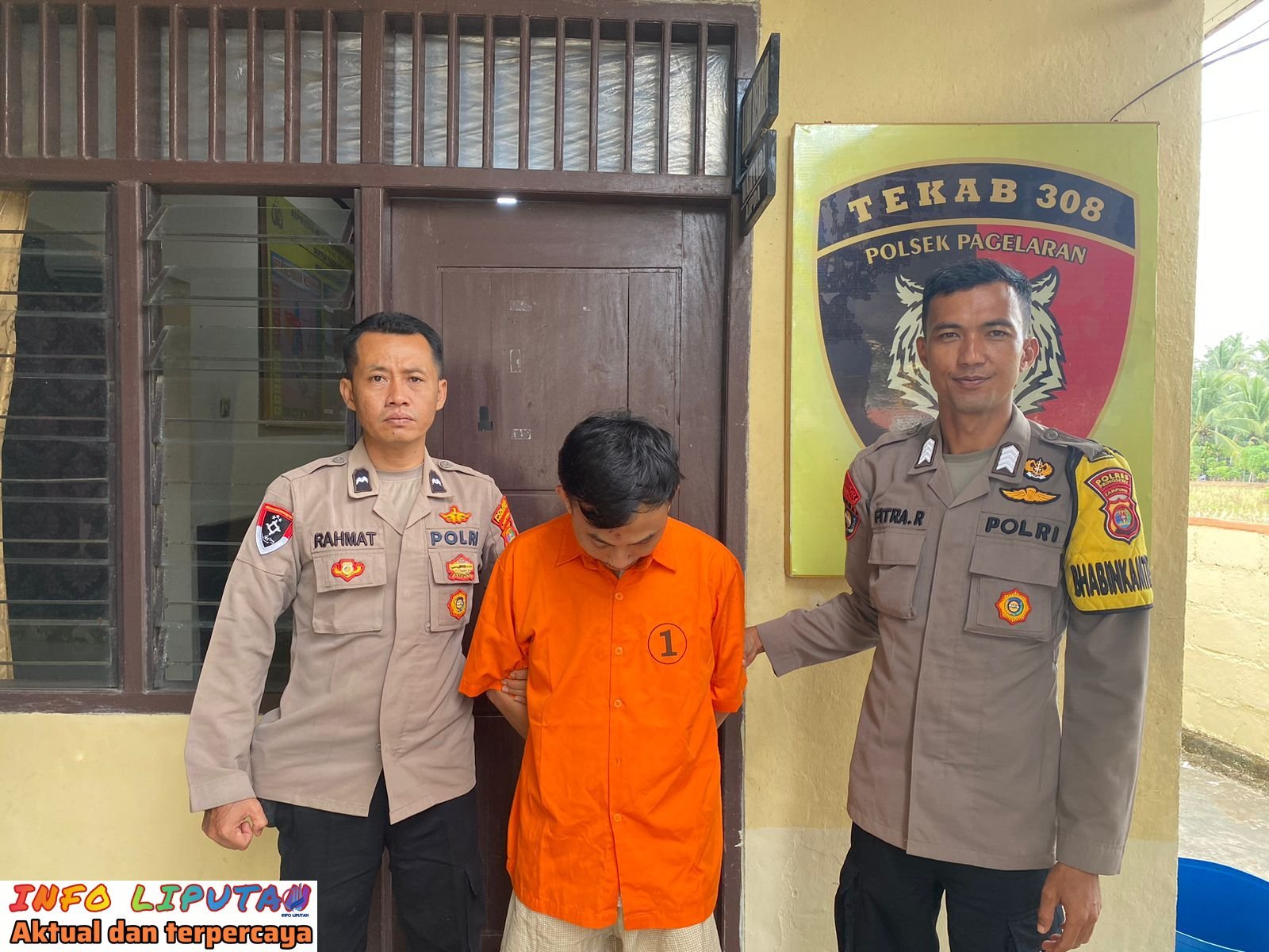 Tekab 308 Polsek Pagelaran Tangkap Pencuri Yang Melukai Korbanya Dengan Senjata Tajam