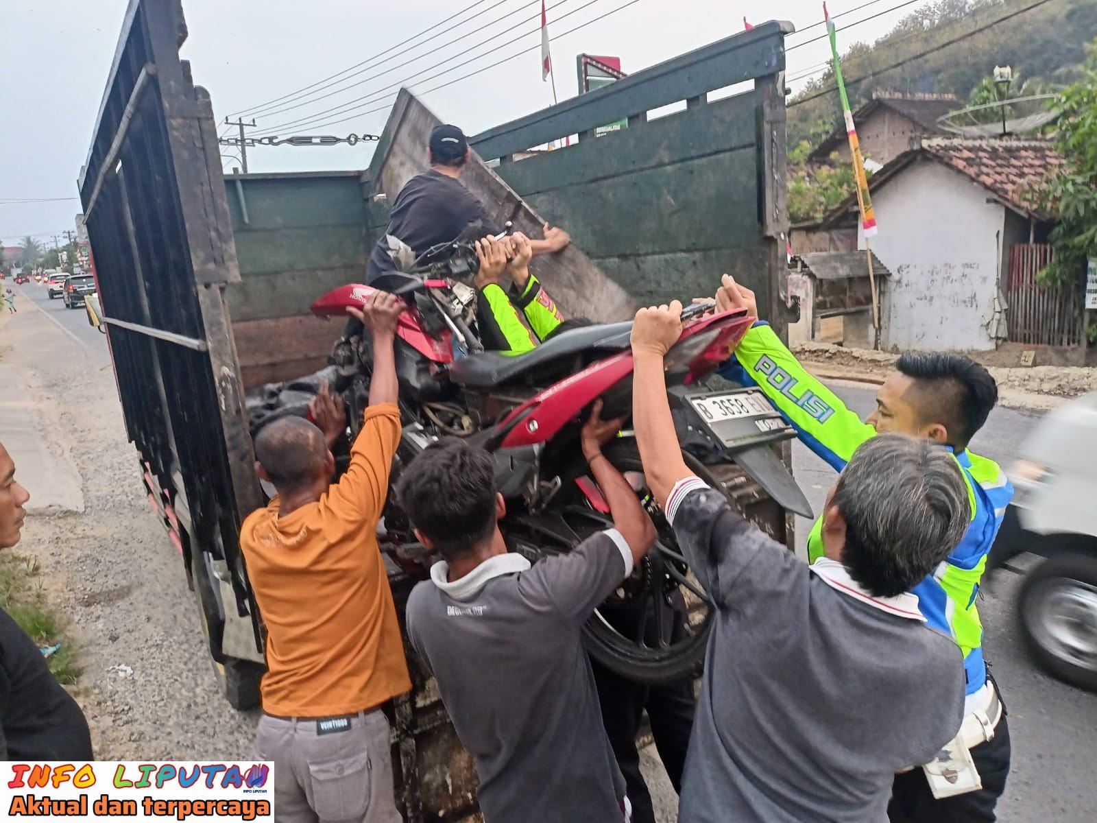 Seorang Pemotor Tewas Kecelakaan di Depan SPBU Wates.