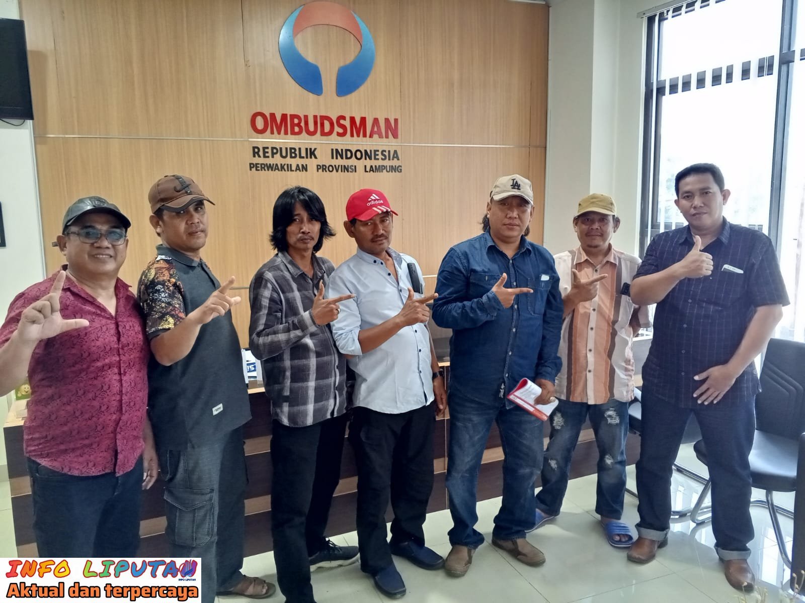 Gerakan Masyarakat Anti Korupsi Laporkan Oknum Inspektorat Pringsewu Ke Ombudsman RI Provinsi Lampung