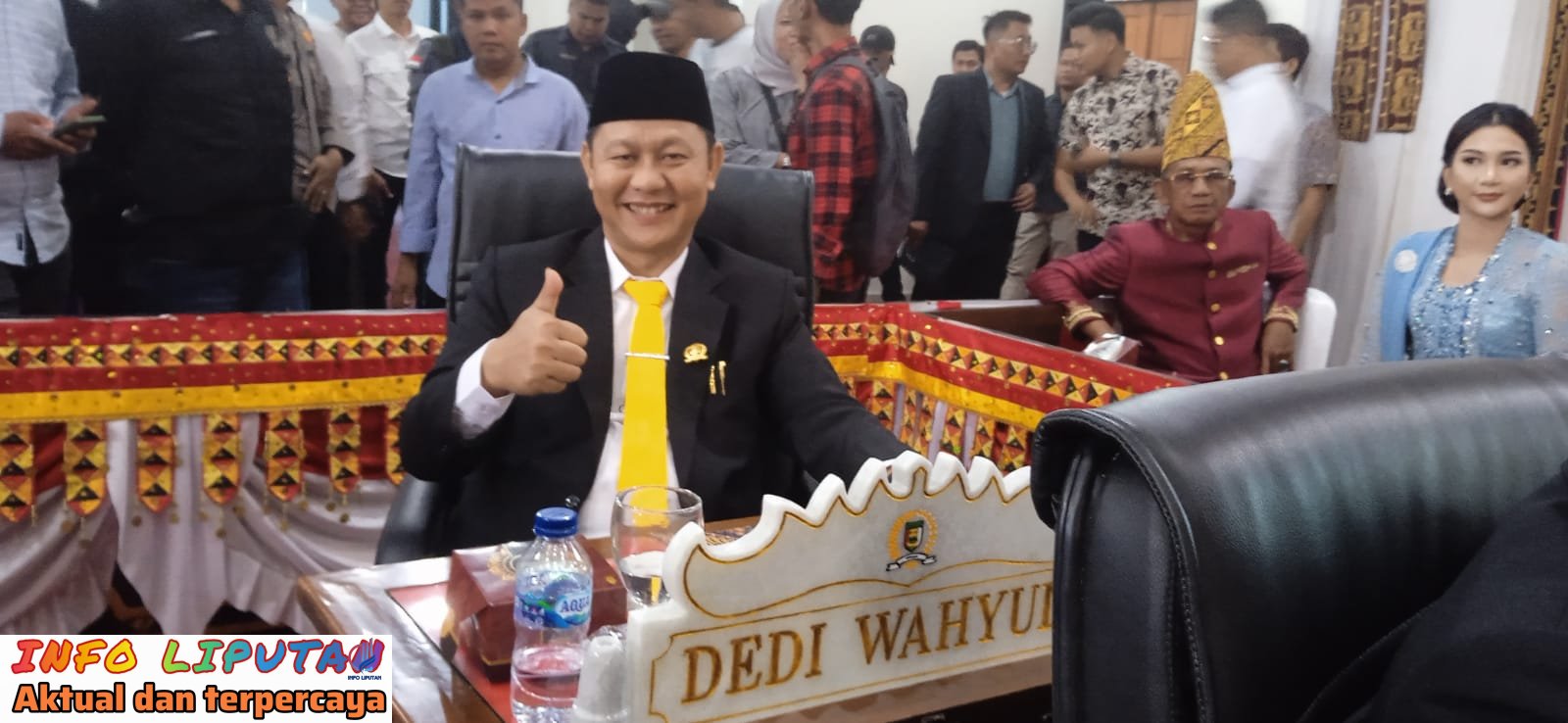 Dedi Wahyudi Resmi Dilantik Sebagai DPRD Pesawaran Masa Jabat 2024-2029 Dari Masyarakat Untuk Masyarakat