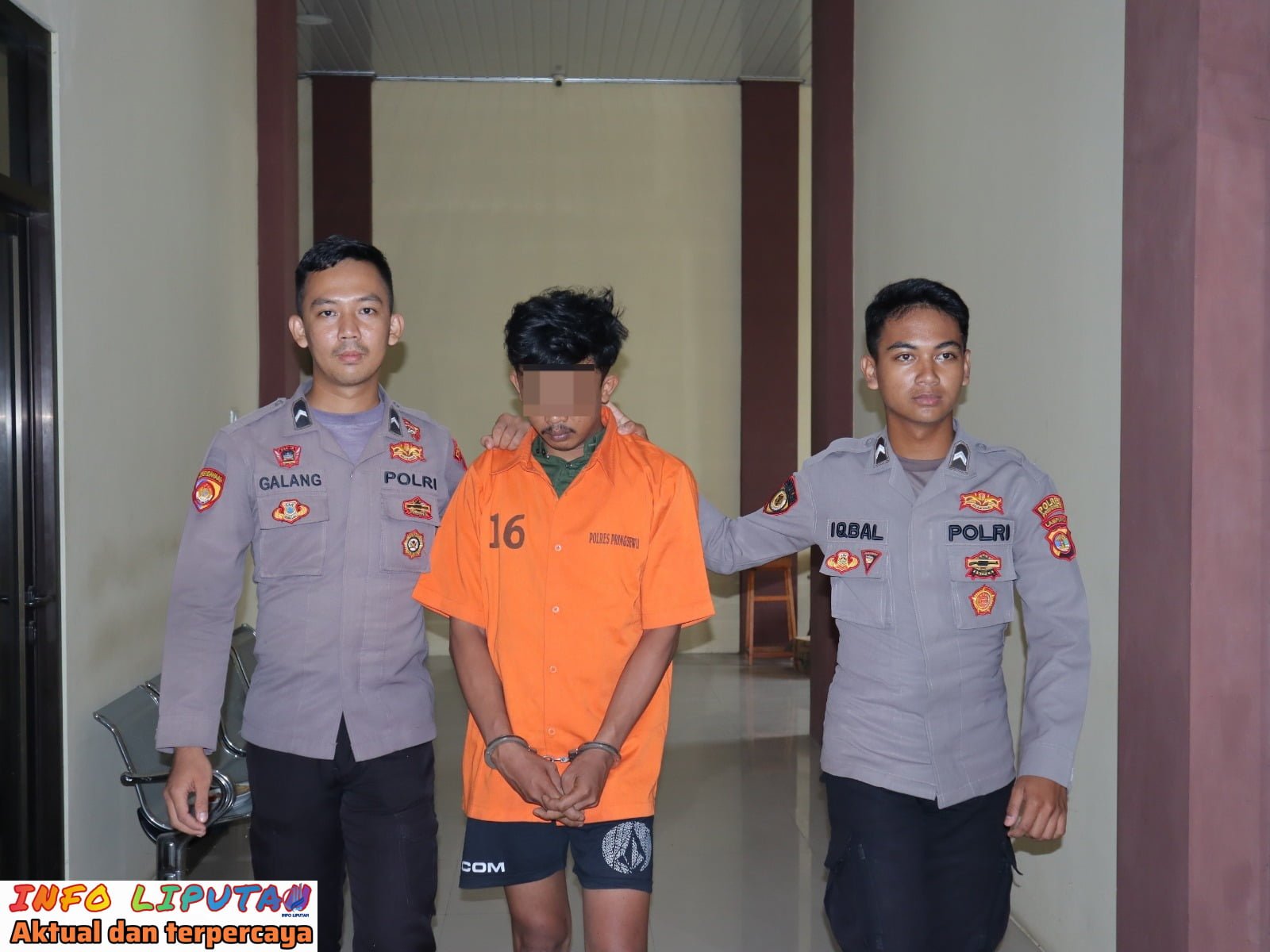 Polres Pringsewu Tangkap Pria Diduga Lakukan Persetubuhan terhadap Anak 14 Tahun