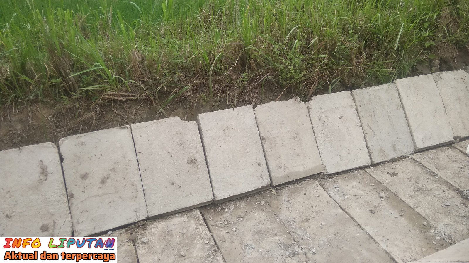 Diduga Rugikan Uang Negara, Masyarakat Berharap Pihak APH Tinjau Proyek Saluran Irigasi Way Tatayan di Sendang Baru.