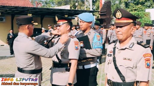 Polres Blitar Kota,Gelar Sertijab Kasat Lantas