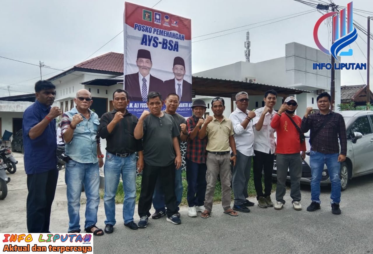 Relawan Pakam Bersatu Dirikan Posko Pemenangan AYS – BSA