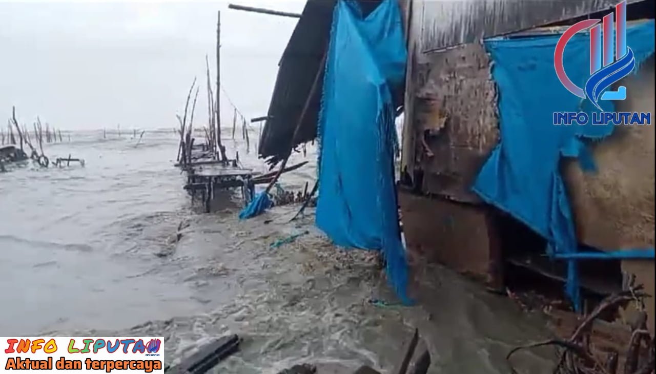 Ombak Besar Menerjang Tiga Rumah di Desa Rugemuk Pantai Labu, Camat : “Warga Harus Lebih Waspada”