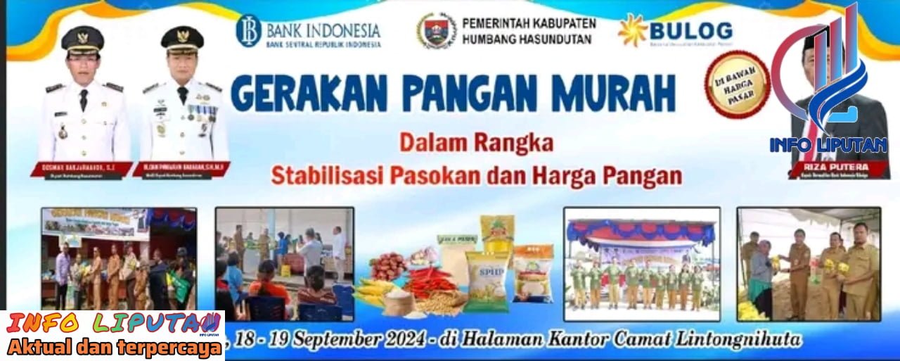 Pemerintah Kabupaten Humbahas Gelar GPM di Halaman Kantor Camat Lintongnihuta