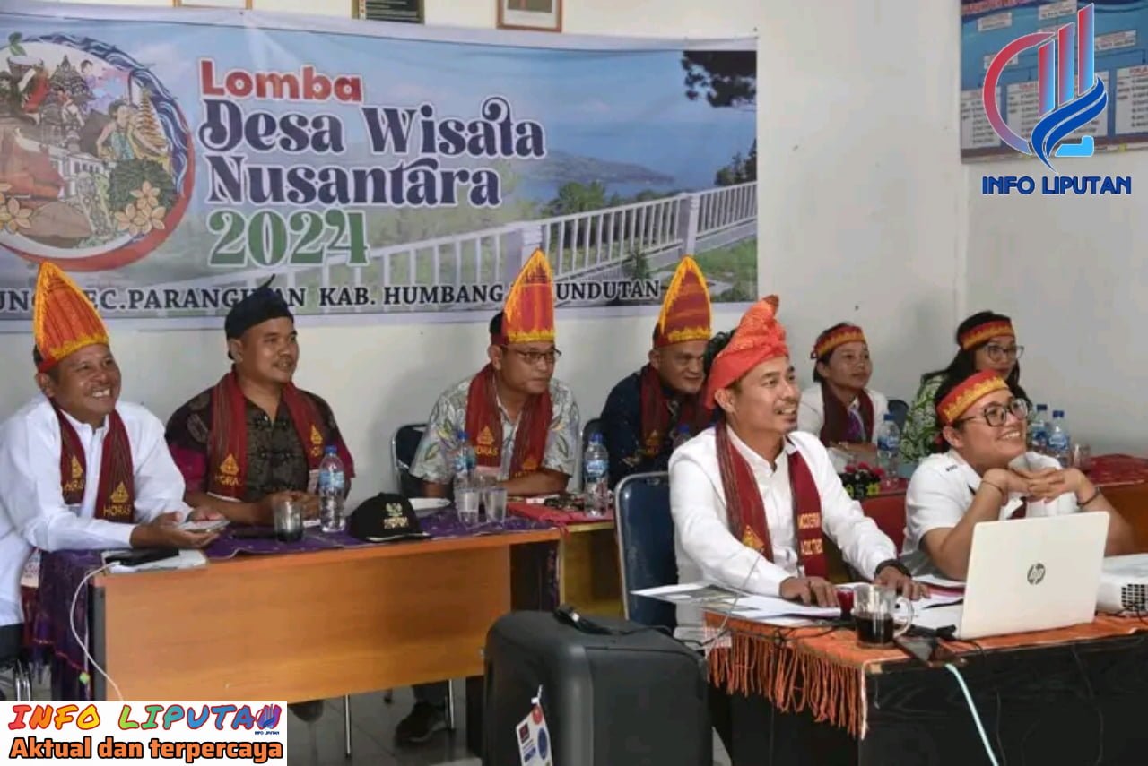 Desa Pearung Humbang Hasundutan Masuk Nominasi Lomba Desa Wisata Nusantara 2024