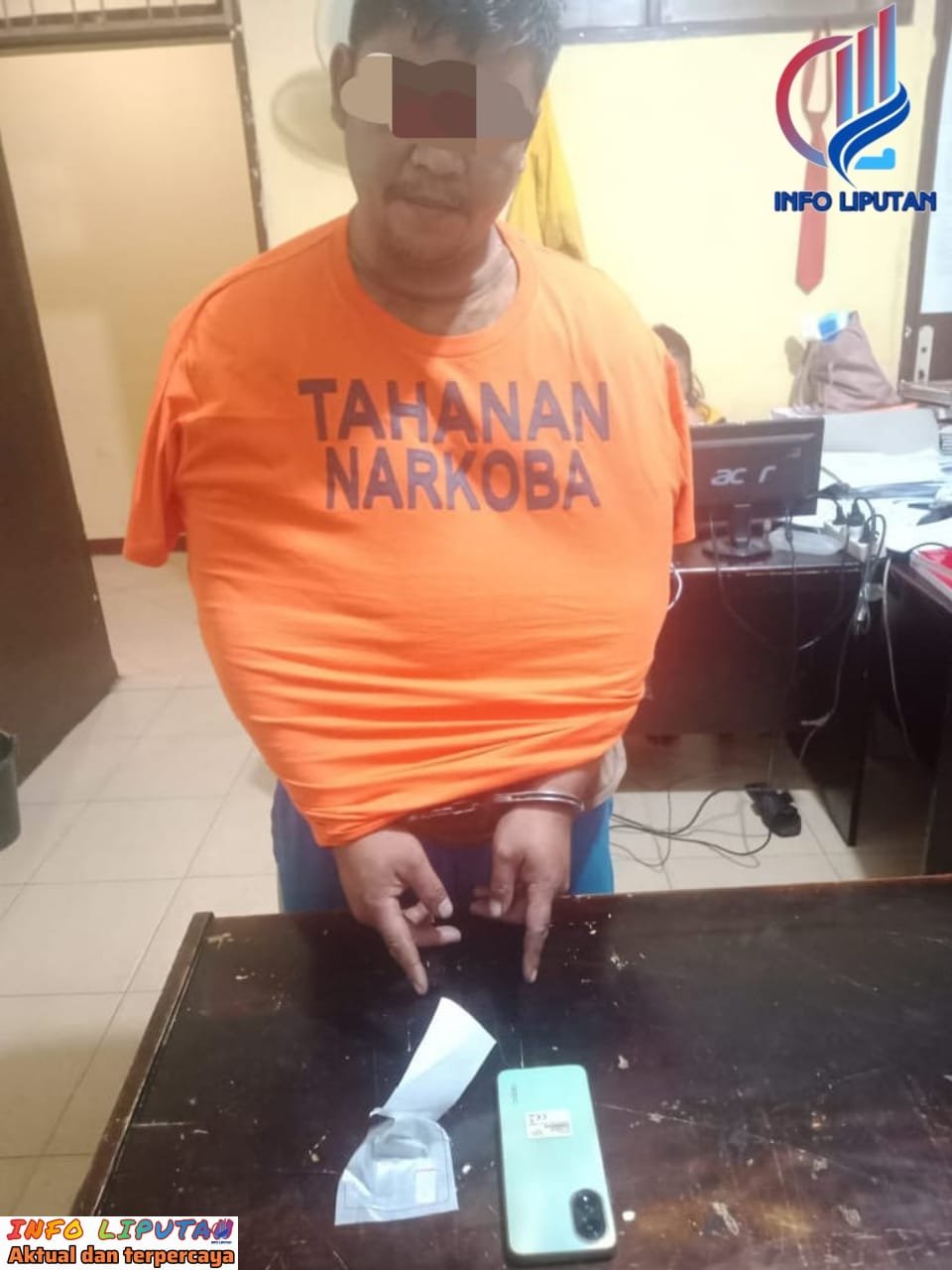 Sat Narkoba Polres Samosir Amankan Terduga Pemilik Narkotika Jenis Sabu di Pelabuhan