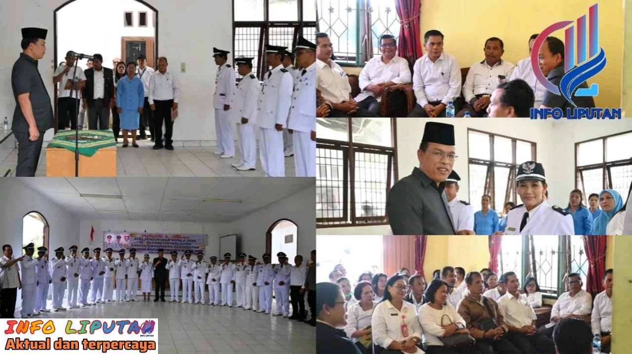 Bupati Humbahas Kukuhkan Kades di Kecamatan Parlilitan, “Dana Desa Menopang Pembangunan”