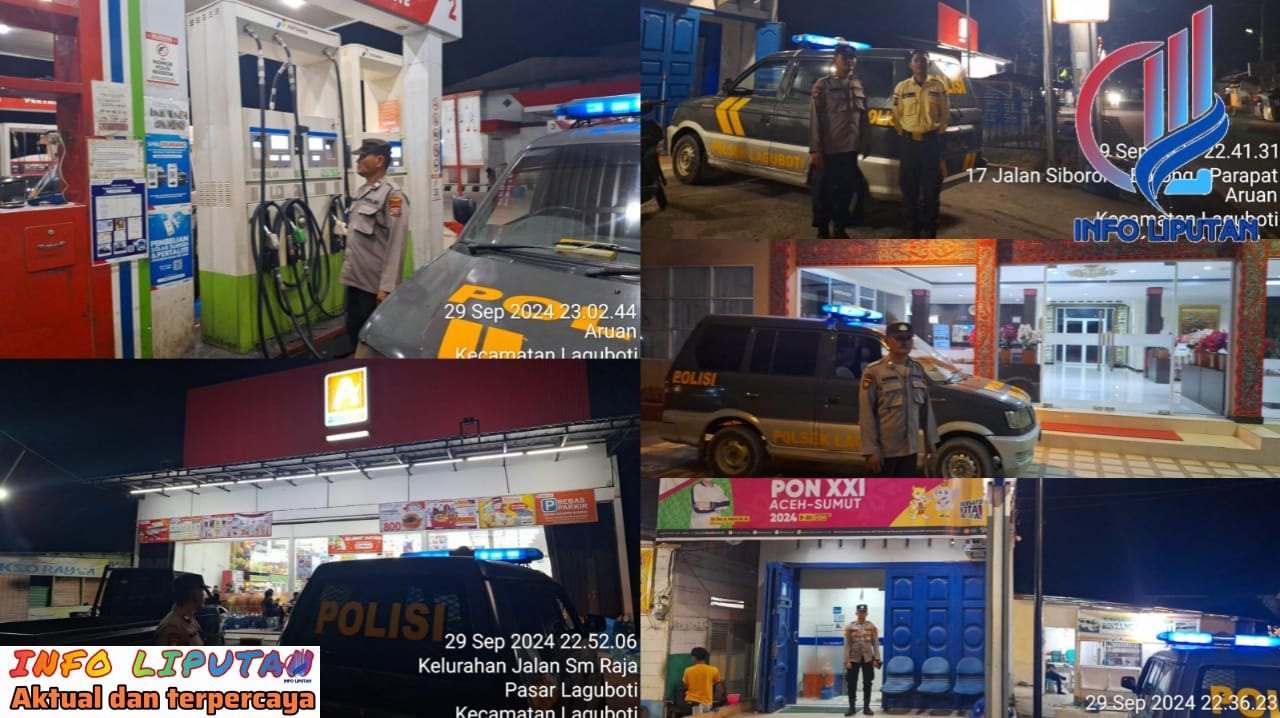 Blue Light Patrol : Cegah Kriminalitas dan Kecelakaan di Laguboti