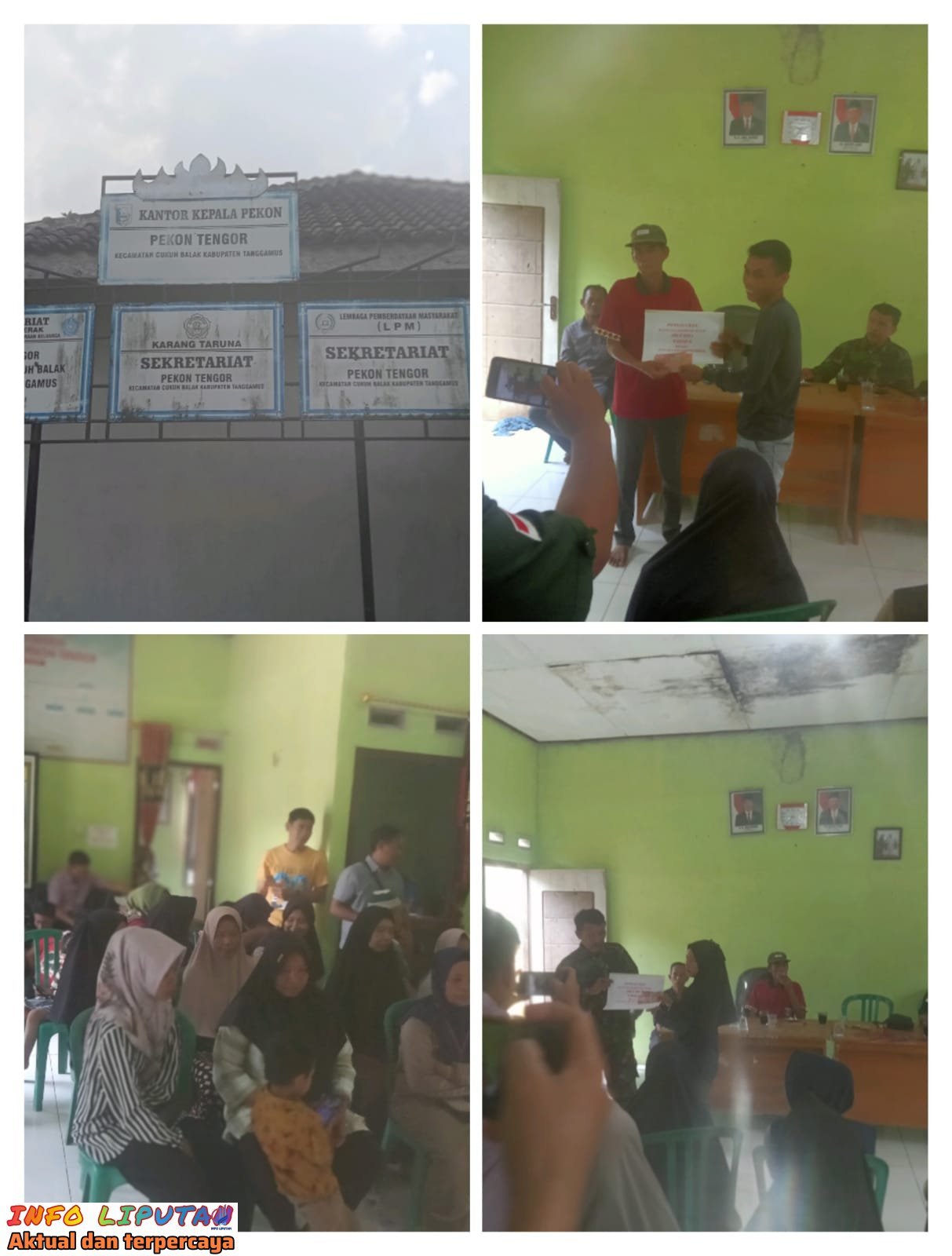 Pekon Tengor Salurkan BLT DD Tahap Ke 3 Kepada 21 KPM