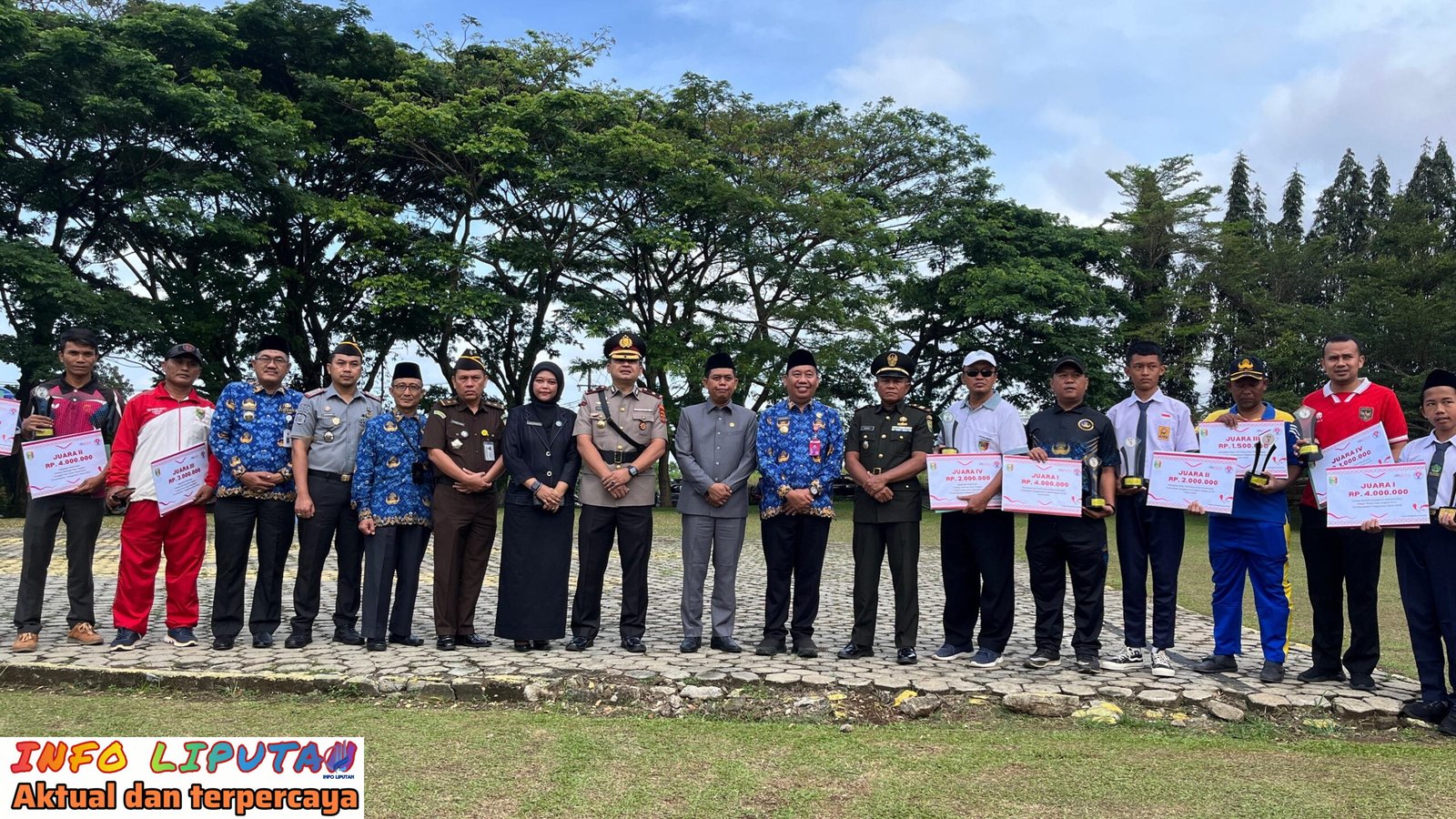 Pemkab Tanggamus Gelar Upacara Bendera Peringati HUT PMll Ke 74