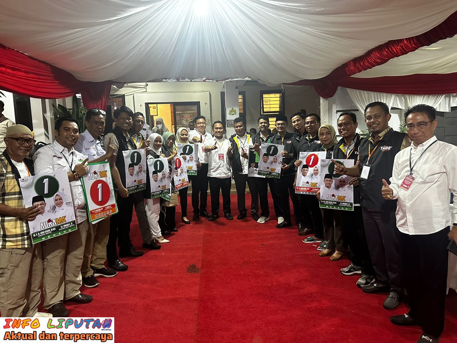 Mendapat Nomor Urut 1 , Tim Pemenang AURAMA Yakin Adalah Nomor Kemenangan