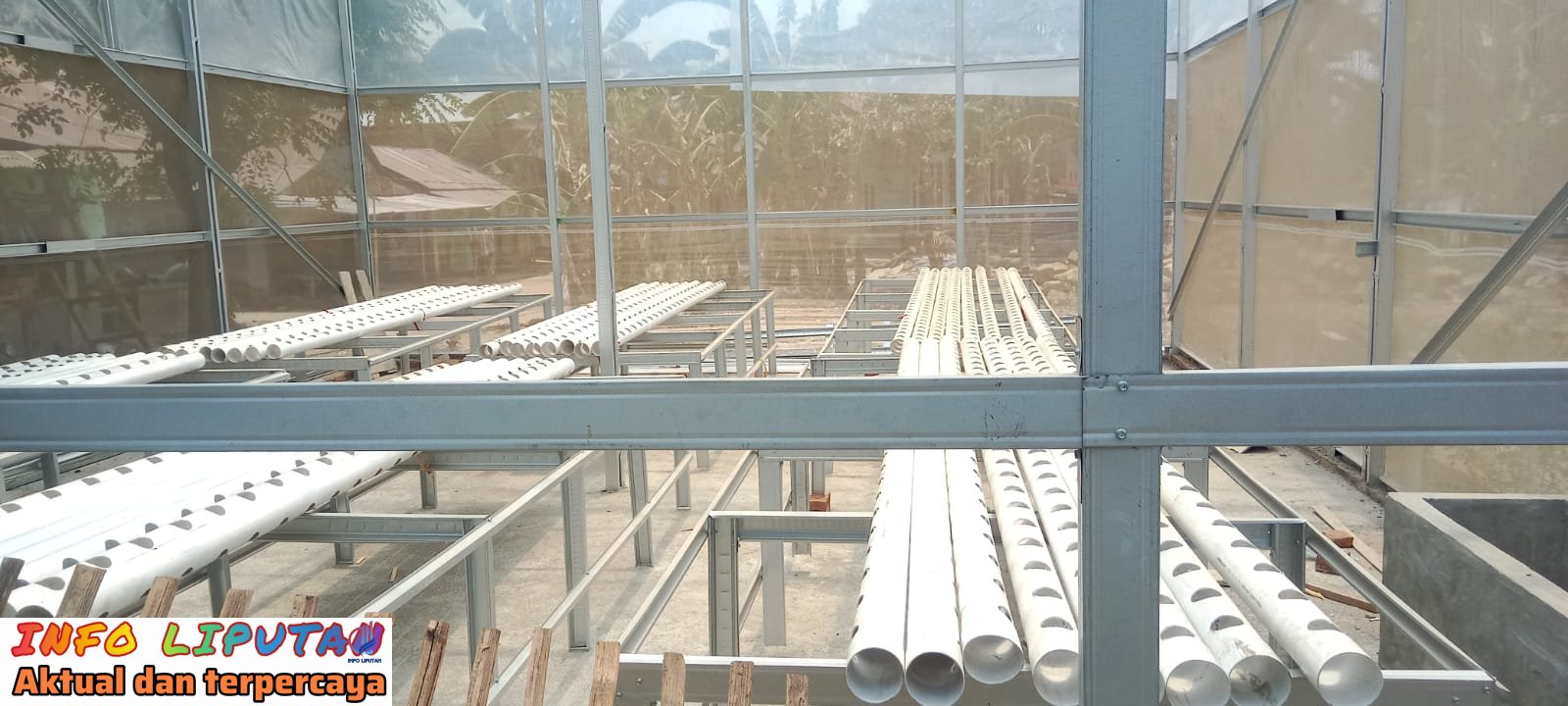 Pembangunan Green House di Desa Mandalle Terbengkalai, Plt Desa Syamsurijal, SE Pilih Bungkam?!