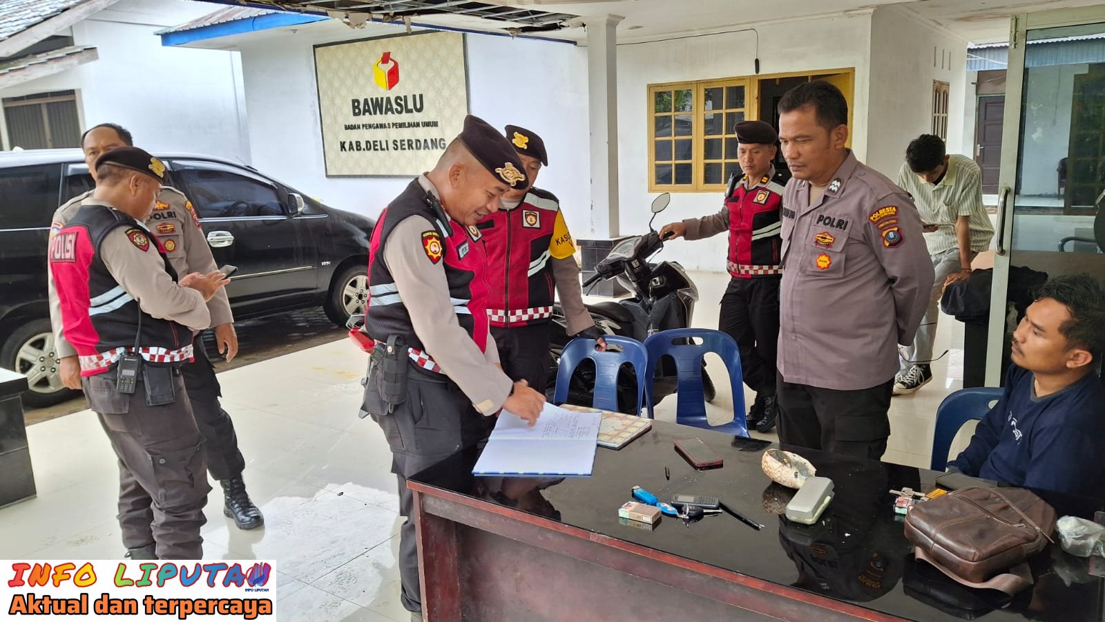 Sat Samapta Polresta Deli Serdang Intensifkan Patroli Ke Kantor KPU, BAWASLU dan Gudang Logistik Pilkada Tahun 2024