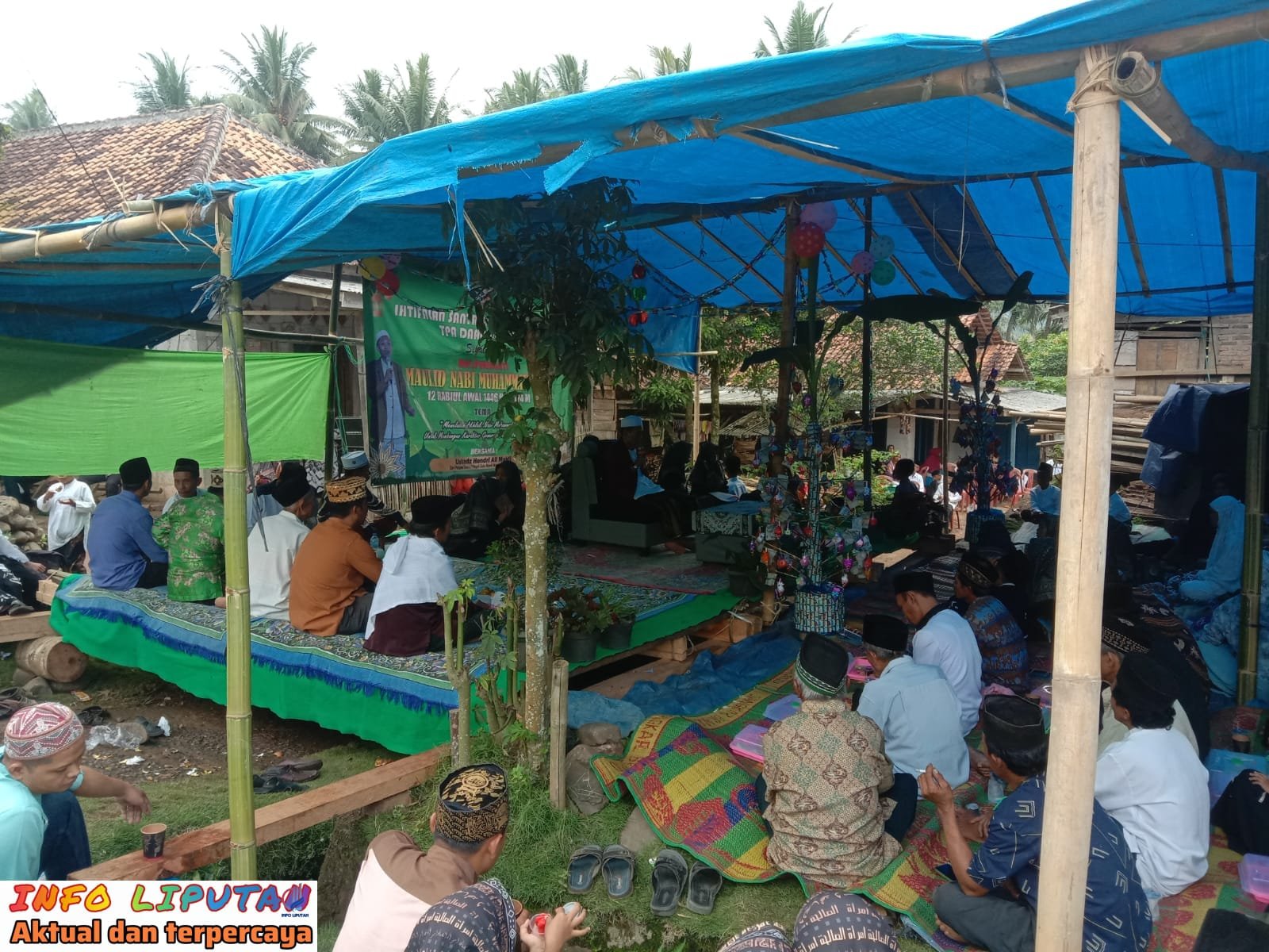 Pekon Marga Mulya Gelar Perigatan Maulid Nabi Muhammad SAW