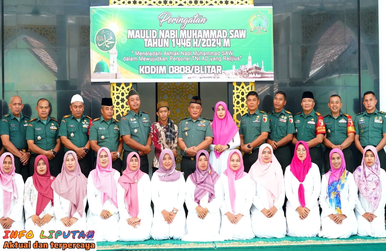 Kodim 0808/Blitar Gelar Peringatan Maulid Nabi Muhammad SAW 1446H/2024 M