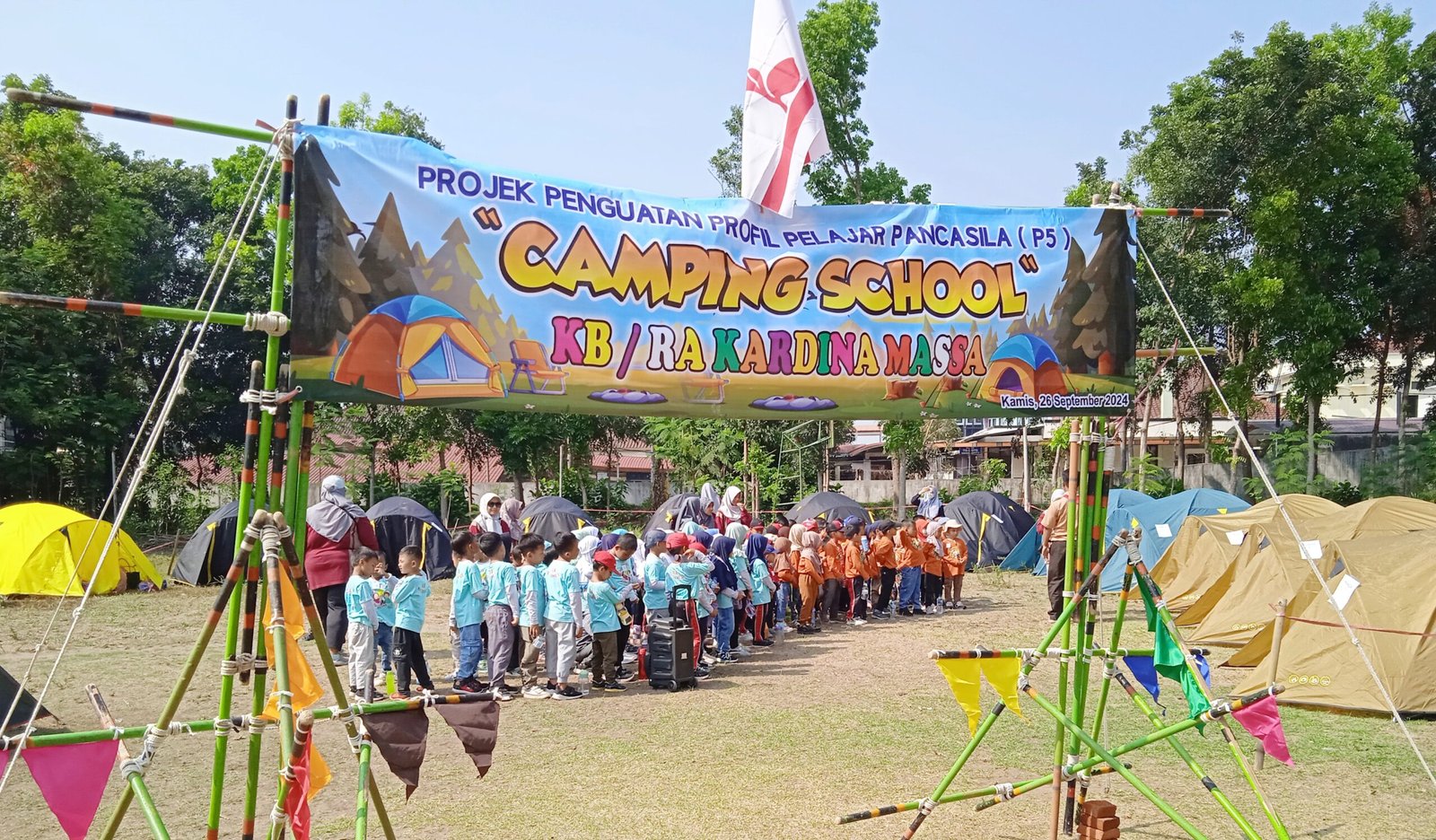 Serunya Camping School KB/RA Kardina Massa Sebagai Implementasi P5