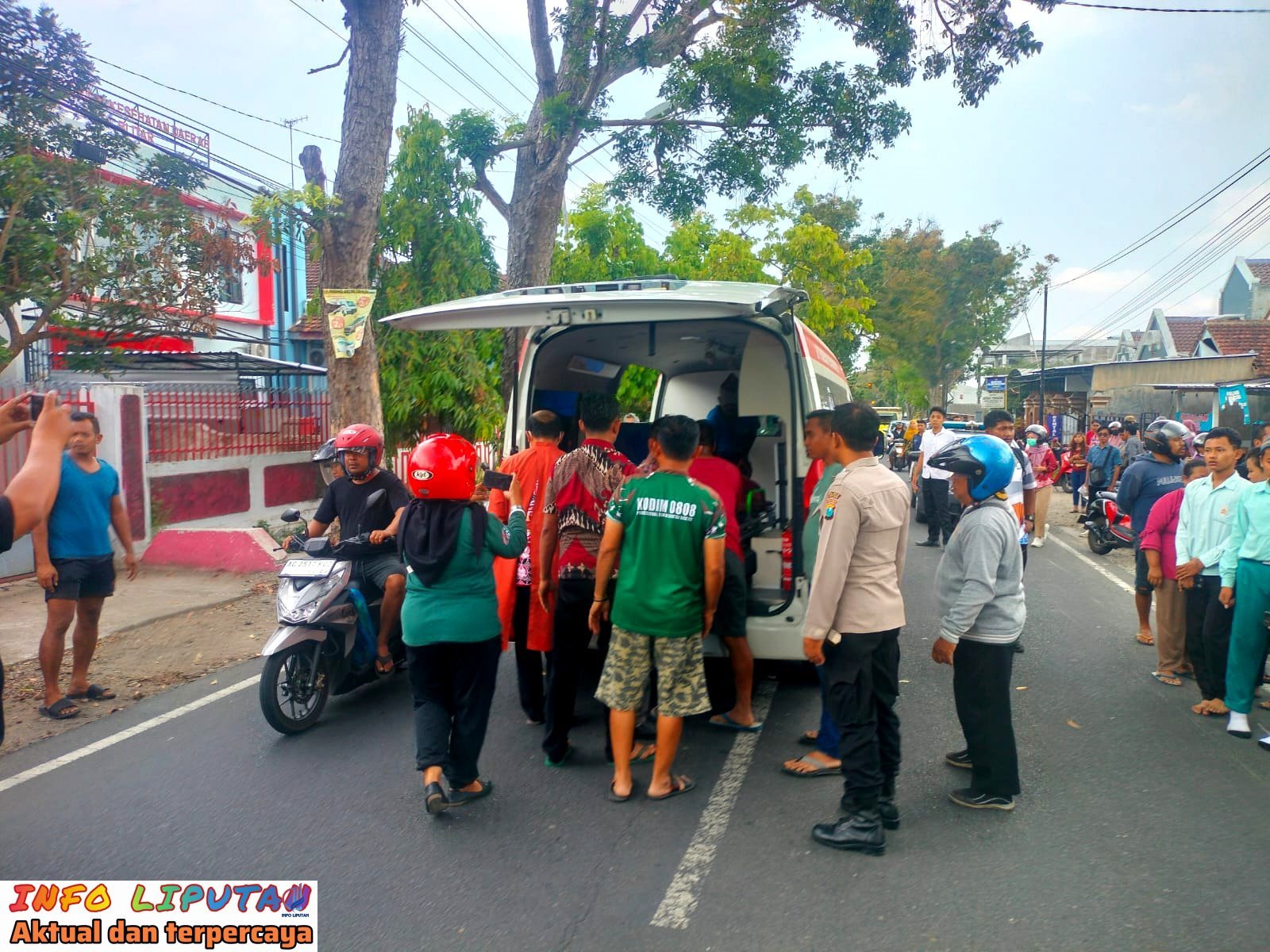 Bersenggolan Dengan Kendaraan Lain, Pelajar Di Blitar Tewas Di tempat