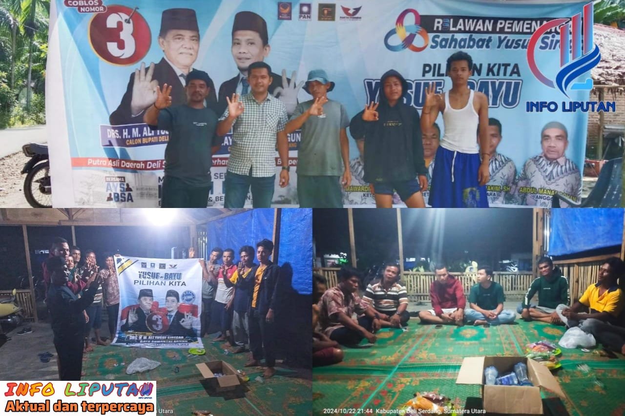 Pilkada Deli Serdang, Relawan Sahabat Yusuf Siregar Gencar Lakukan Konsolidasi dan Sosialisasi di Masyarakat