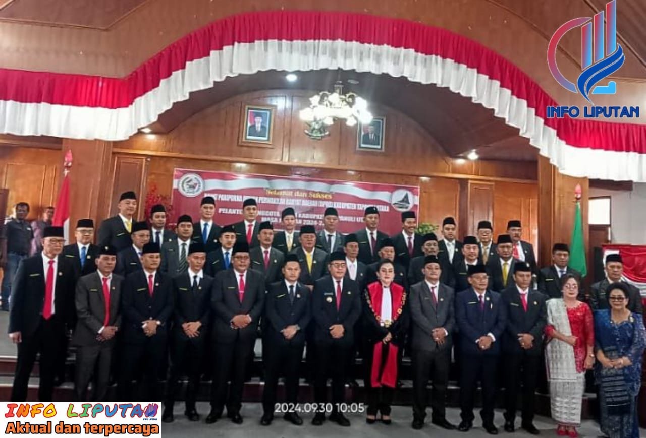 35 Anggota DPRD Taput Periode 2024-2029 Dilantik