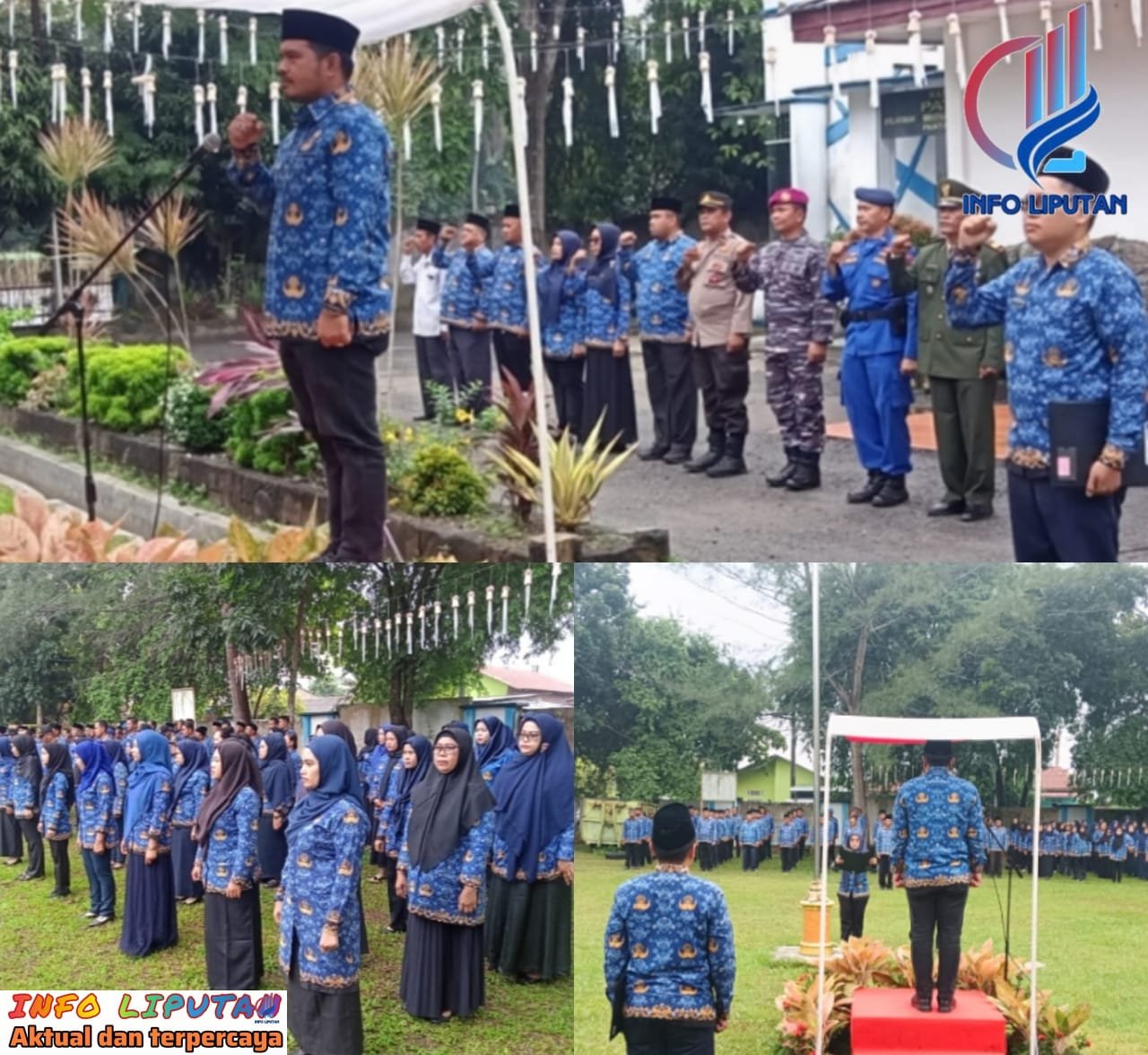 Upacara Peringatan Hari Kesaktian Pancasila di Kecamatan Pantai Labu Berlangsung Hikmad