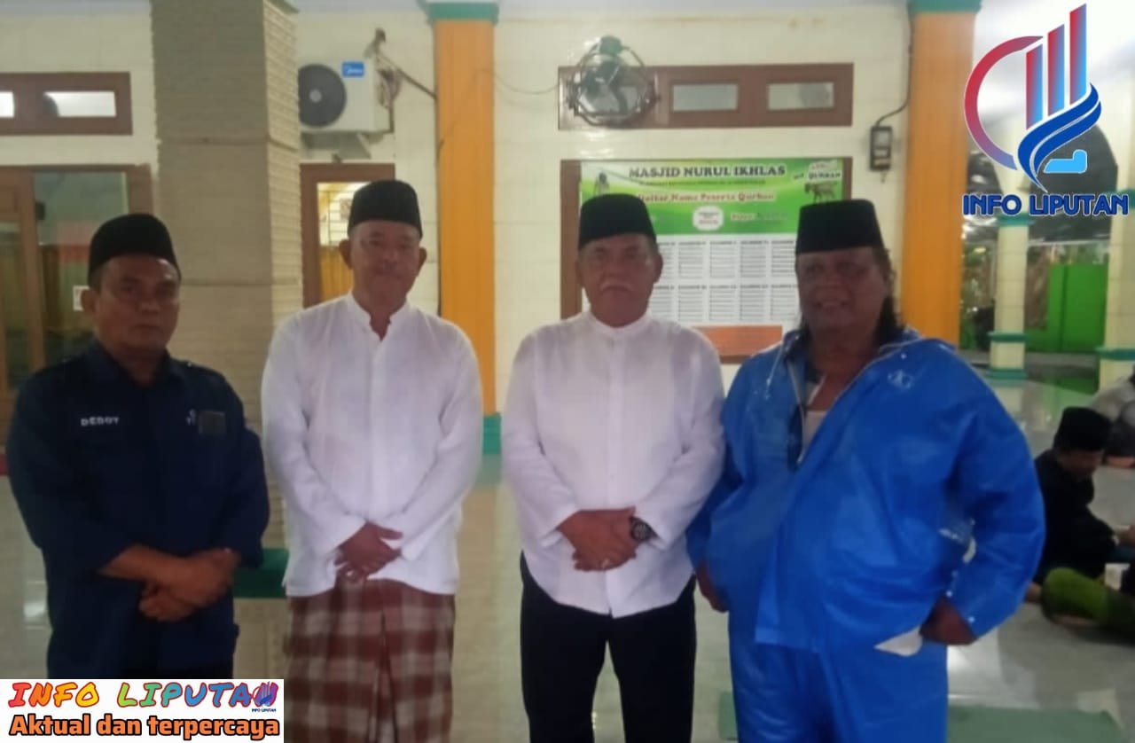 HM Ali Yusuf Siregar (AYS-BSA) Sholat Subuh Berjama’ah di Mesjid Nurul Ikhlas Kelurahan Syahmad dan Coffe Morning