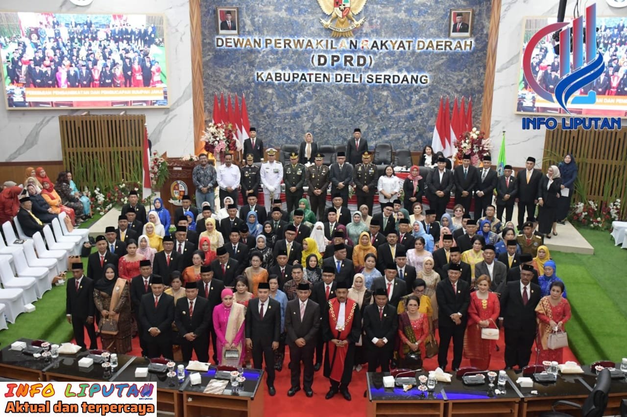 50 Anggota DPRD Deli Serdang Periode 2024-2029 Resmi Dilantik
