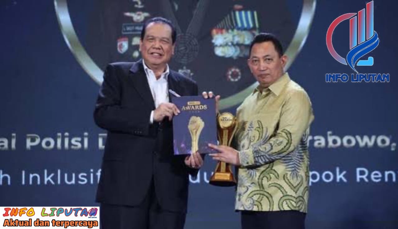 Kapolri Raih Tokoh Inklusif-Peduli Kelompok Rentan: Hak Rakyat Harus Diperhatikan