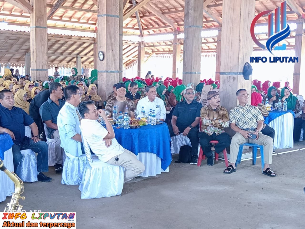 HM Ali Yusuf Siregar Bersama Ribuan Warga Pujakesuma Nobar Pelantikan Presiden dan Wakil Presiden RI Periode 2024-2029