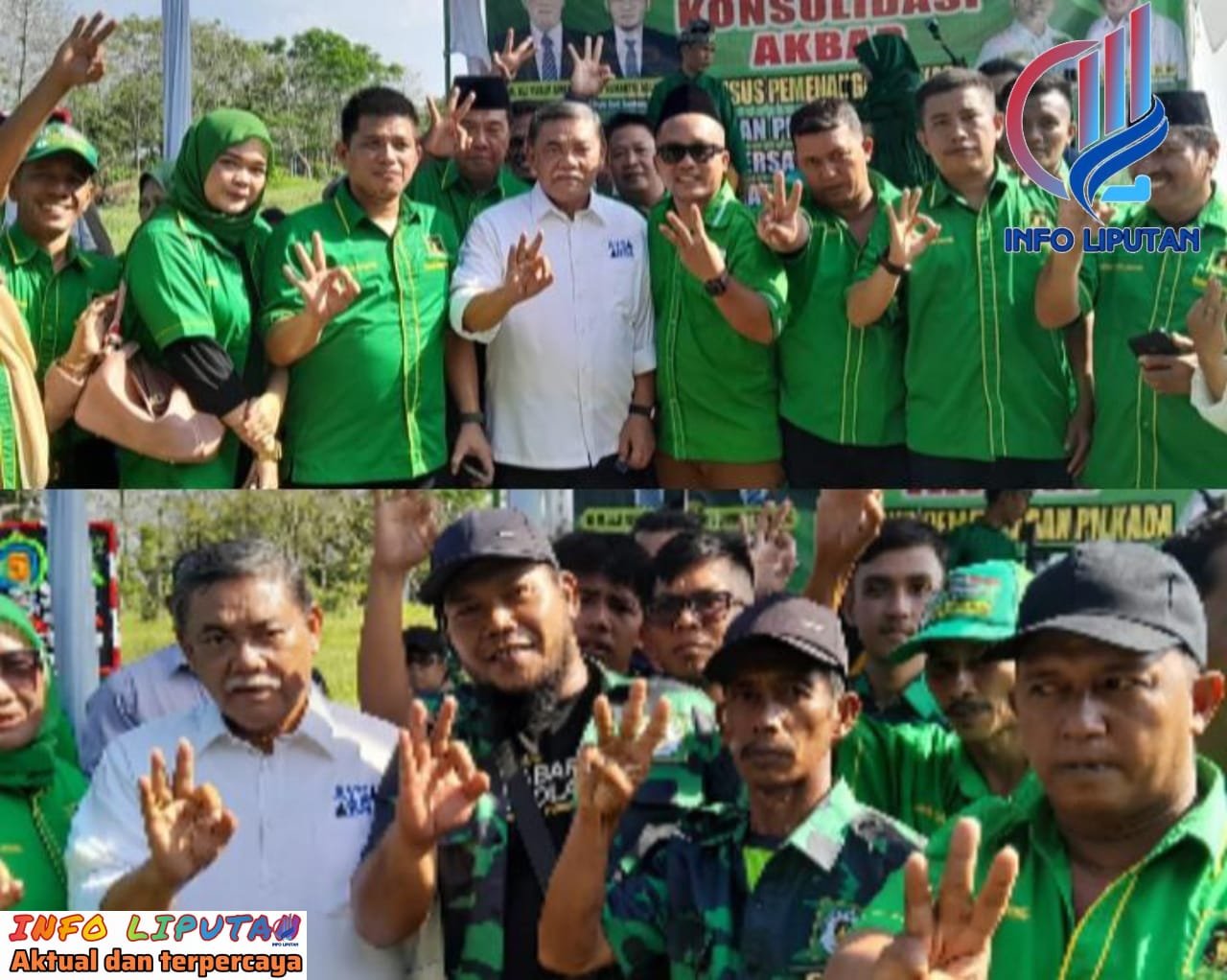 Ketua GPK dan Sekertaris PAC PPP Kec. Batang Kuis Hadiri Konsolidasi Akbar, Siap Memenangkan Paslon 03 AYS-BSA