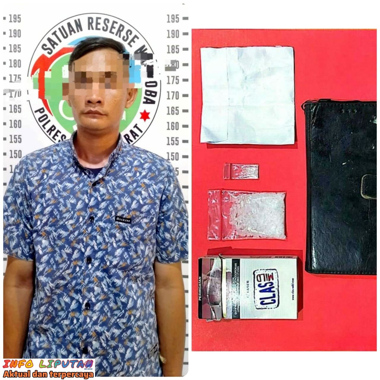 Ungkap kasus narkoba, Sat resnarkoba polres pesisir barat amankan 1 orang.