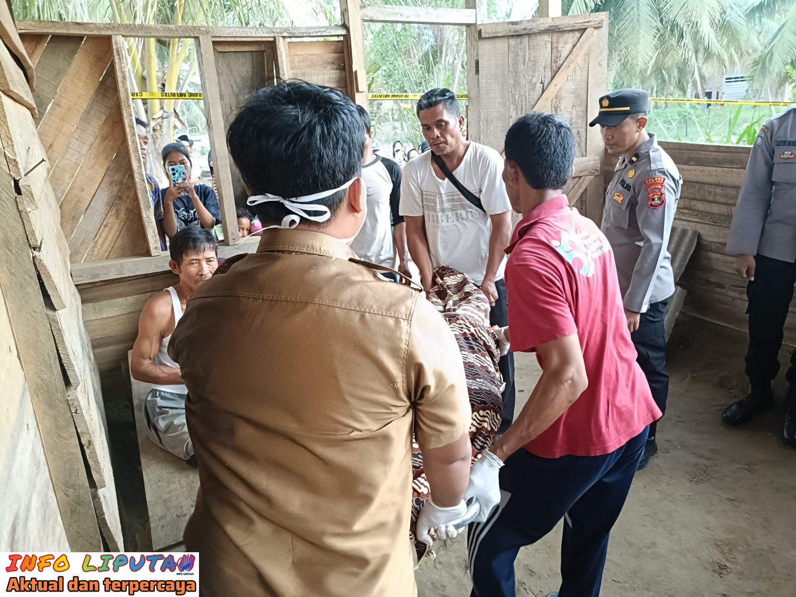 Penemuan mayat berkelamin perempuan di Pemangku Sidomulyo Pekon Suka Negara