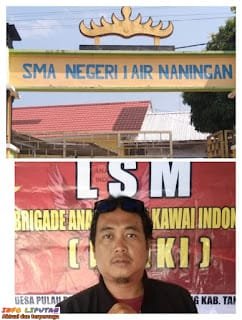 Ketua LSM Bangki DPD Tanggamus S Malinton Angkat Bicara Terkait Dugaan Pemotogan Dana Program Indonesia Pintar (PIP)