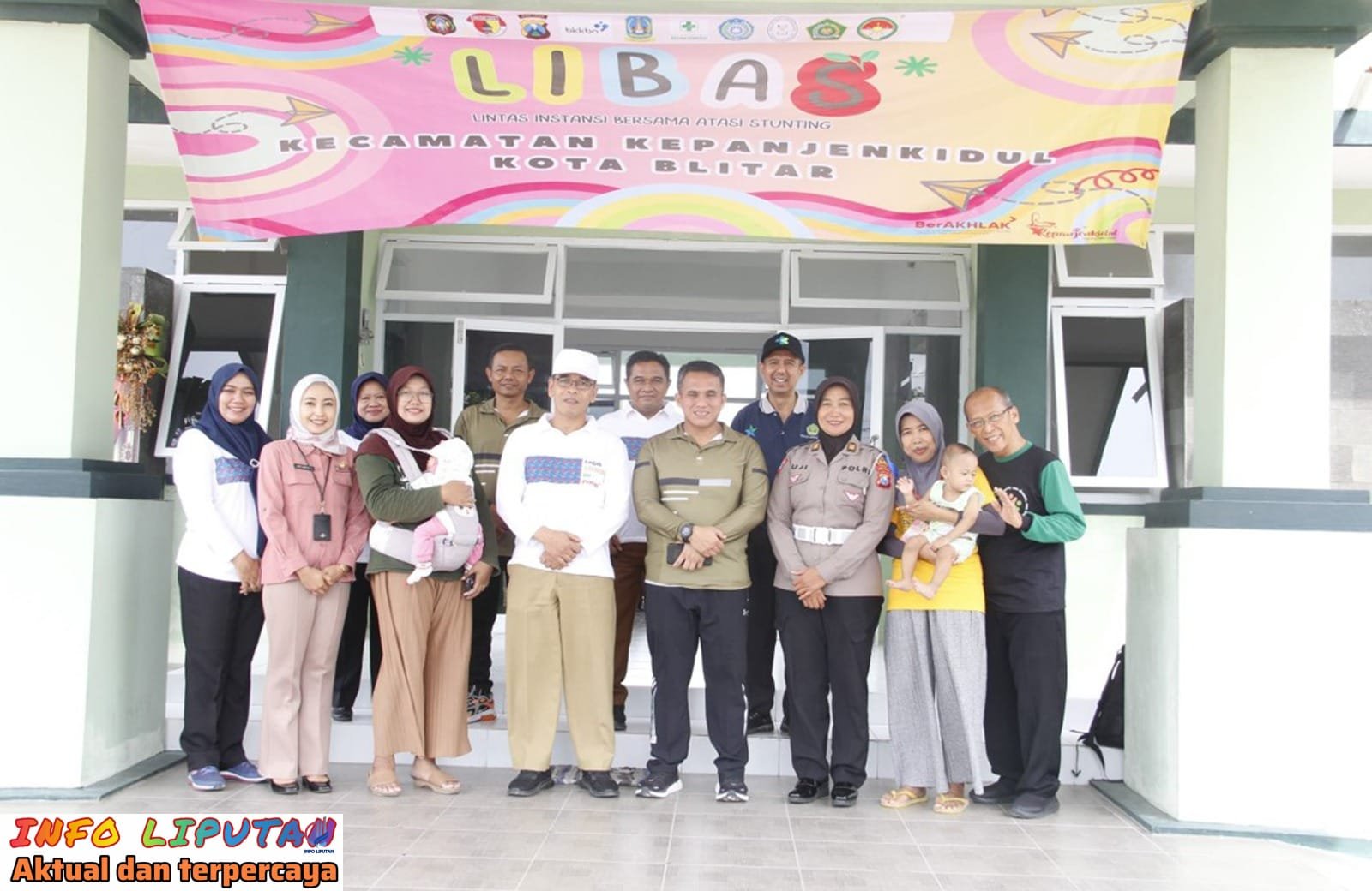 Percepat Penurunan Stunting Oleh Pos Koramil Kepanjenkidul bersama LIBAS Kec. Kepanjenkidul Kota Blitar