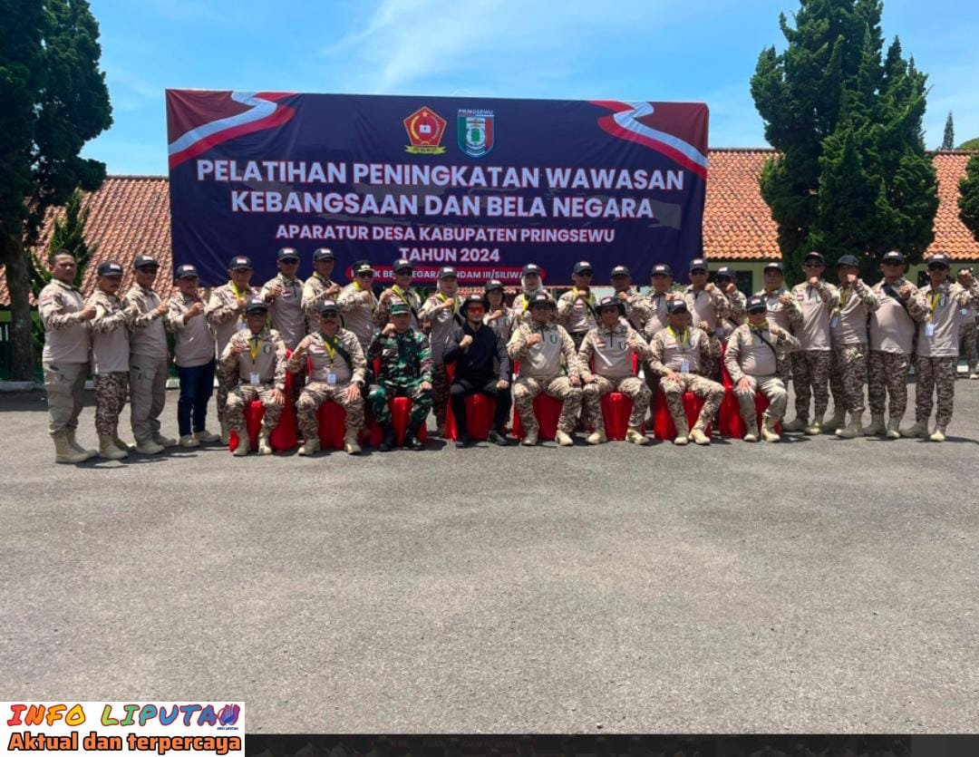 Study Tiru dan Bela Negara Peningkatan Kapasitas 122 Kepala Pekon Sekabupaten Pringsewu