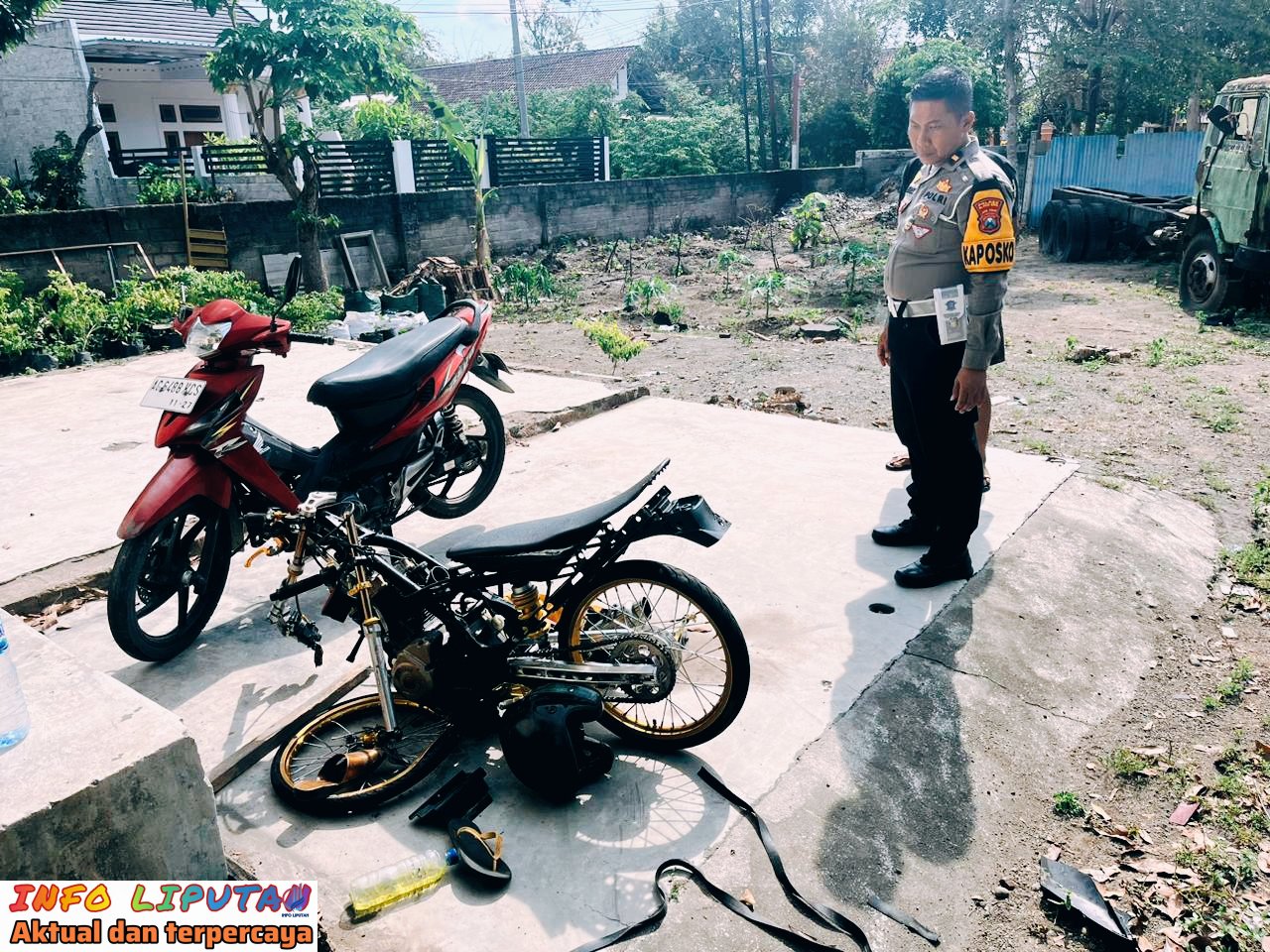 Terjadi Lagi, Dua Orang Tewas Usai Alami Lakalantas Di Desa Ngaglik Blitar