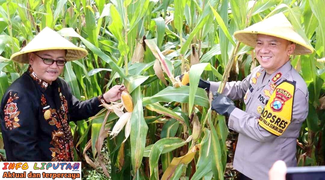 Sukseskan Program Asta Cita Presiden Prabowo, Polres Blitar Tandatangani MOU dengan Pemkab Blitar Wujudkan Swasembada Pangan