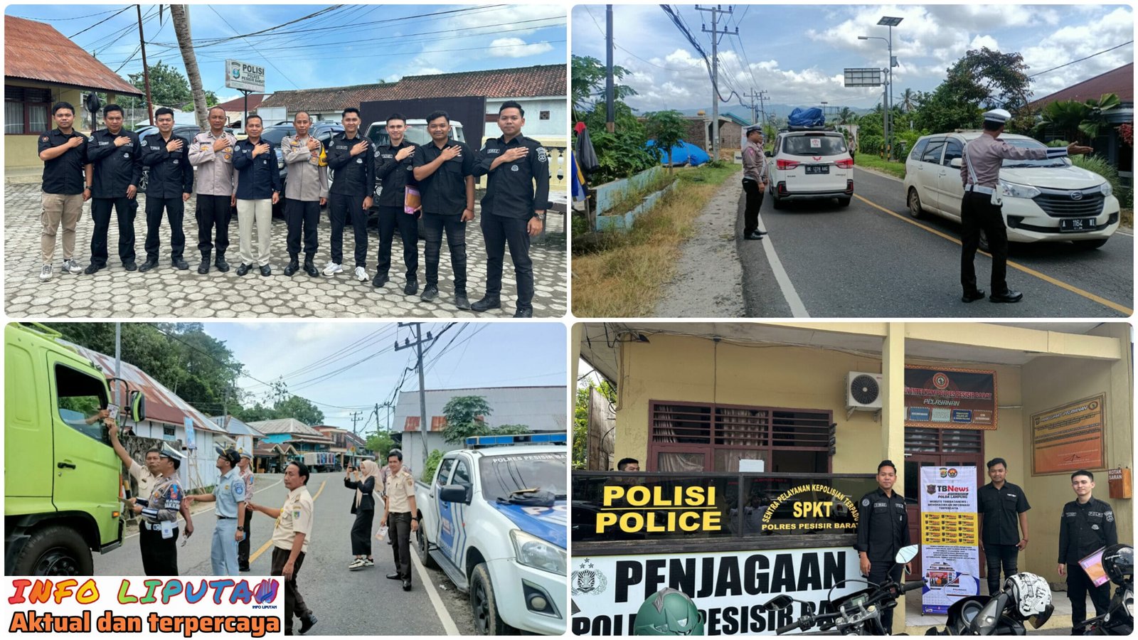 Bid Humas Polda Lampung Laksanakan Asistensi Pengelolaan Website TBNews di Polres Pesisir Barat
