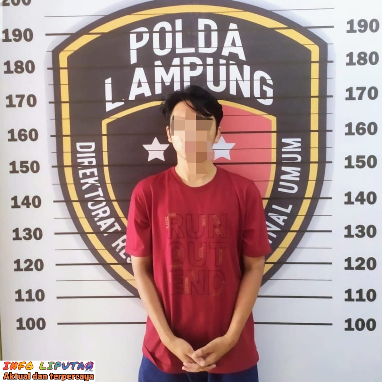 Pria Asal Cianjur Ditangkap Polda Lampung Bawa Kabur Remaja tanpa Izin Orang Tua