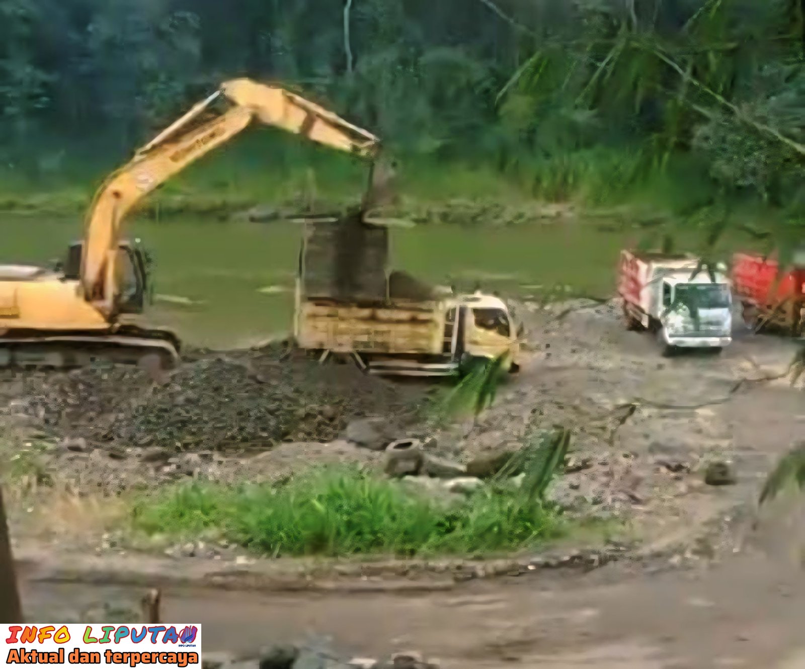 Nakal”Tambang Pasir Di Blitar Nekat Beroperasi