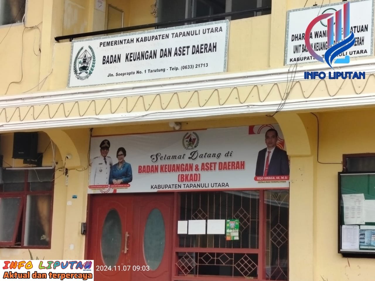 Ketidaknetralan Pilkada, Kepala BPKAD Taput Kijo Sinaga Dilaporkan ke Bawaslu Taput