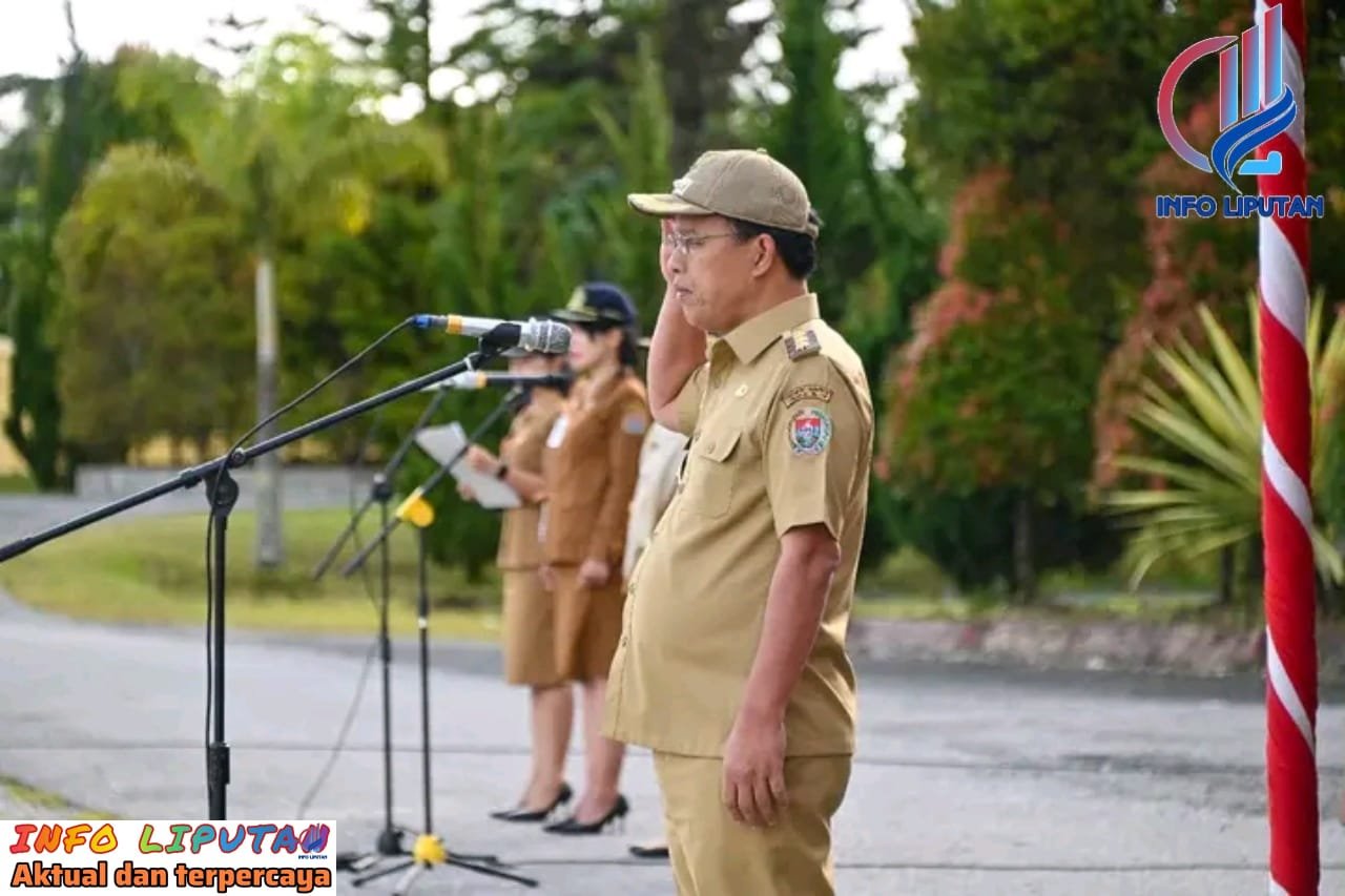 Bupati Humbahas Pimpin Apel Gabungan, Sampaikan Program dan Arah Kebijakan Presiden RI
