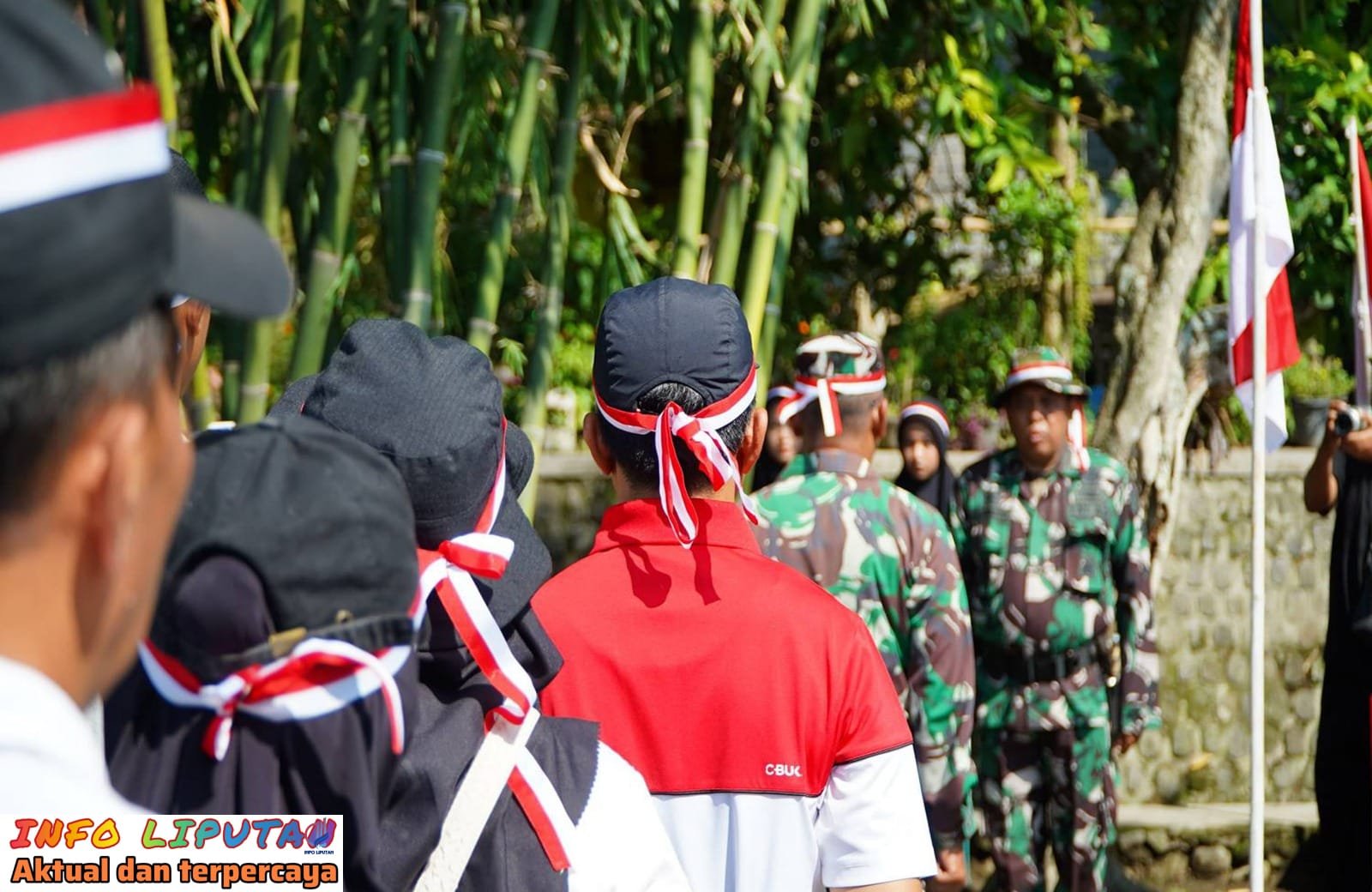 Jelang Hari Pahlawan Koramil 0808/15 Gandusari, Gelar Napak Tilas Jejak Perjuangan TRIP