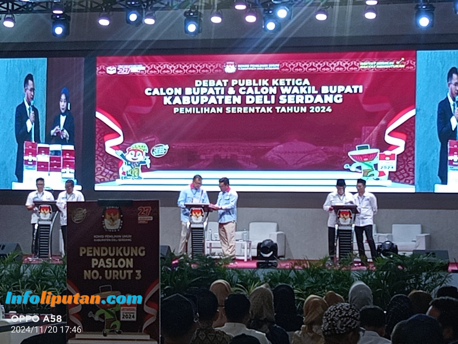 Survei Larispa, Paslon Yusuf-Bayu Tertinggi 42,23 Persen di Pilkada Deli Serdang