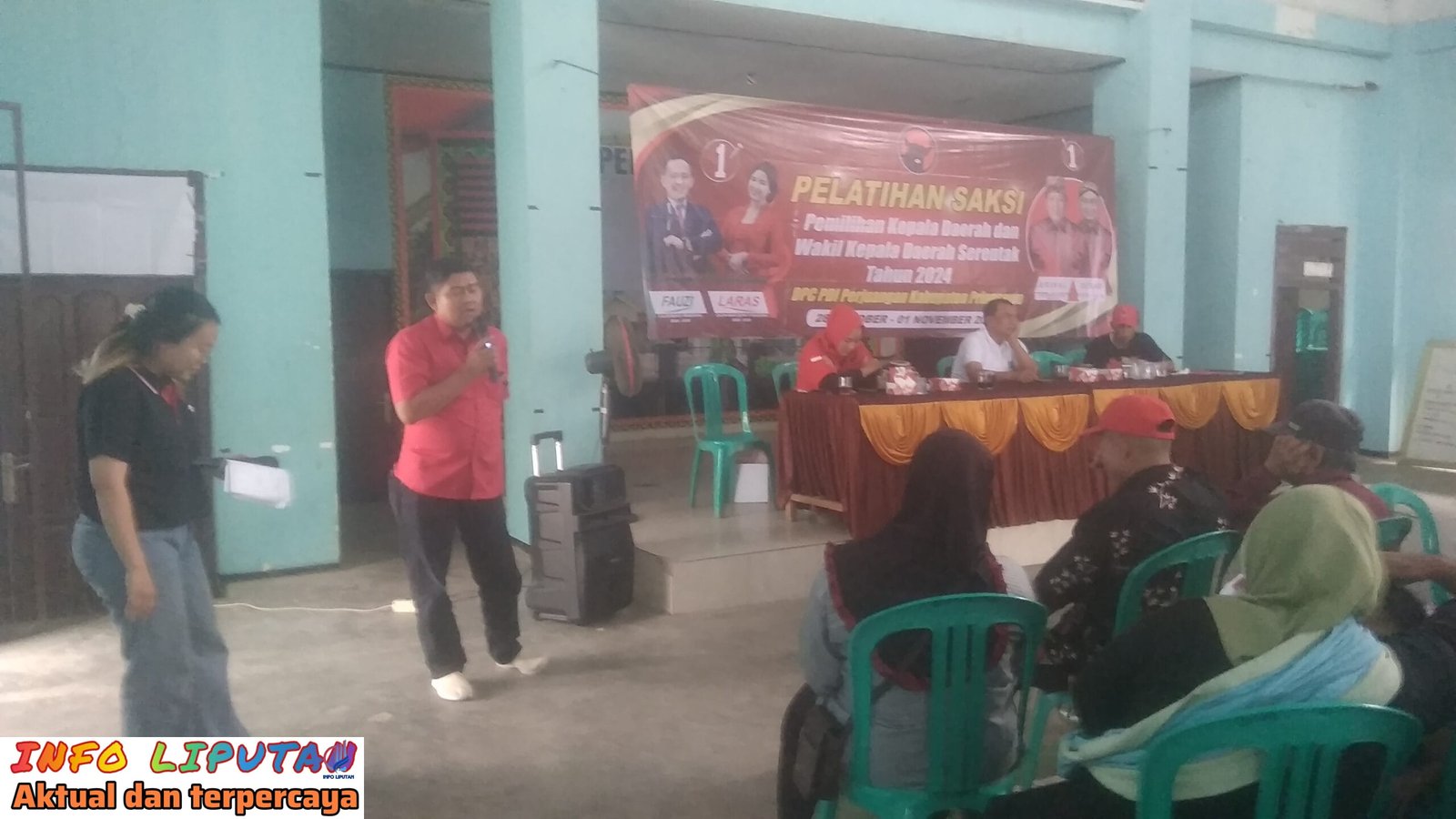 PDIP DPC Pringsewu Gelar Pelatihan Saksi di Adiluwih untuk Kawal Kemenangan Pilkada 2024