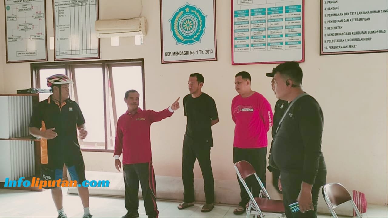 Gowes Kamtibmas, Polsek Sukorejo Laksanakan Monitoring Kesiapan Gudang Logistik Pilkada 2024